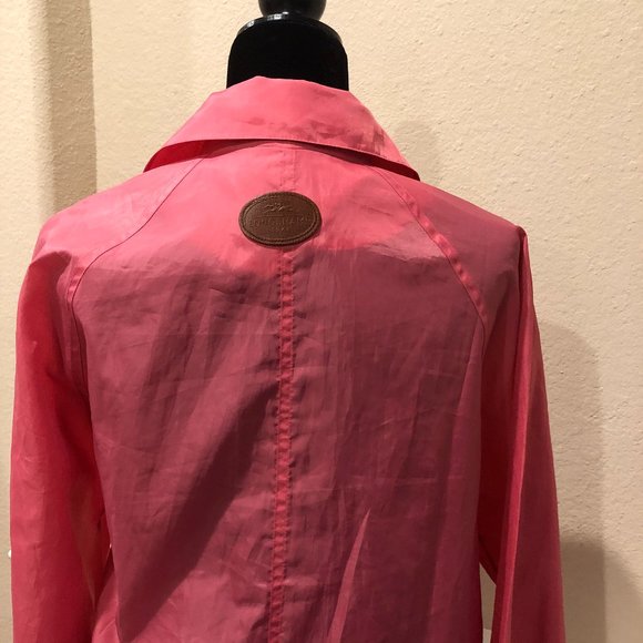 **SOLD** LONGCHAMP Authentic Travel Raincoat - Picture 7 of 8